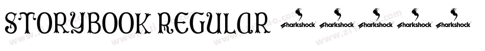 Storybook Regular字体转换
